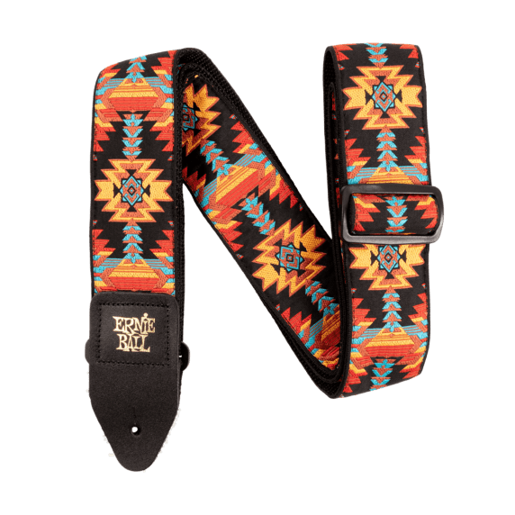 Ernie Ball Classic Jacquard Electric and Bass Guitar Strap - Albuquerque Sunset
