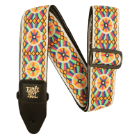 Ernie Ball Classic Jacquard Electric and Bass Guitar Strap - Candy Sun
