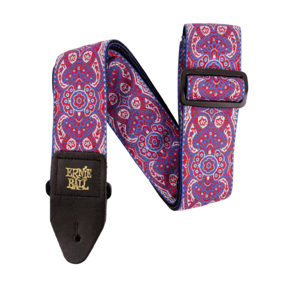Ernie Ball Classic Jacquard Electric and Bass Guitar Strap - Paisley Dream