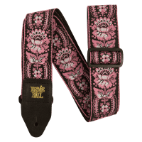 Ernie Ball Classic Jacquard Electric and Bass Guitar Strap - Pink Orleans