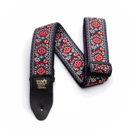 Ernie Ball Classic Jacquard Electric and Bass Guitar Strap - Royal Bloom