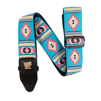 Ernie Ball Classic Jacquard Electric and Bass Guitar Strap - Sedona Blue