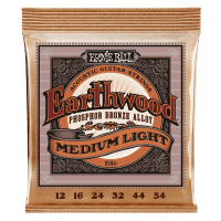 Ernie Ball Earthwood Phosphor Bronze Acoustic Guitar Strings (12-54)