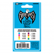 Ernie Ball Everlast Picks 0.48mm Blue - 12 Pack
