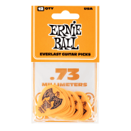 Ernie Ball Everlast Picks 0.73mm Orange - 12 Pack