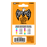 Ernie Ball Everlast Picks 0.73mm Orange - 12 Pack