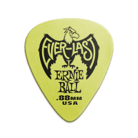 Ernie Ball Everlast Picks 0.88mm Green - 12 Pack