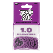 Ernie Ball Everlast Picks 1.00mm Purple - 12 Pack
