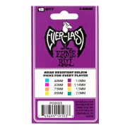 Ernie Ball Everlast Picks 1.00mm Purple - 12 Pack
