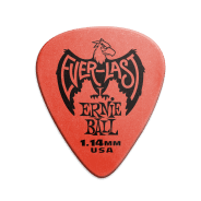 Ernie Ball Everlast Picks 1.14mm Red - 12 Pack