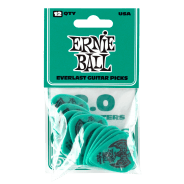 Ernie Ball Everlast Picks 2.00mm Teal - 12 Pack