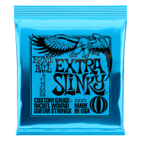Ernie Ball Extra Slinky Nickel-Wound Electric Guitar Strings (8-38 Gauge)
