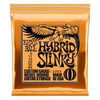 Ernie Ball Hybrid Slinky Nickel-Wound Electric Guitar Strings (9-46 Gauge)