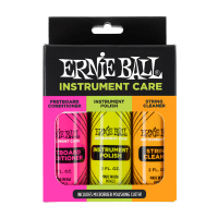 Ernie Ball Instrument Care 3-Pack with Microfibre Cloth