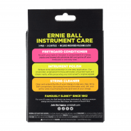 Ernie Ball Instrument Care 3-Pack with Microfibre Cloth