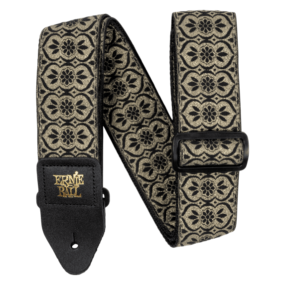 Ernie Ball Jacquard Electric and Bass Guitar Strap - Golden Garden