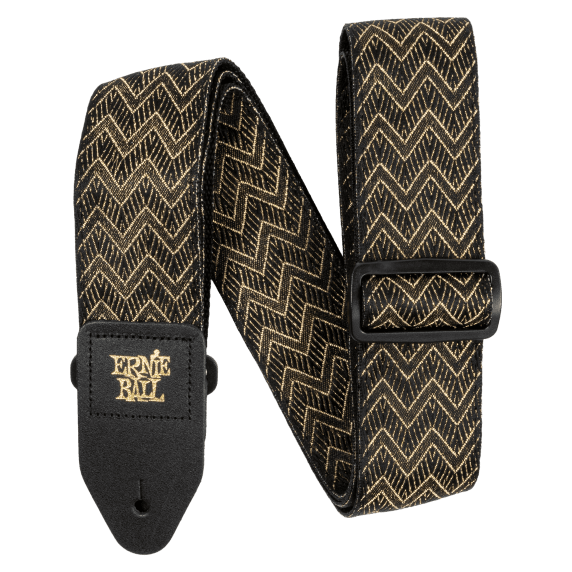 Ernie Ball Jacquard Electric and Bass Guitar Strap - Golden Waves