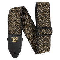Ernie Ball Jacquard Electric and Bass Guitar Strap - Golden Waves