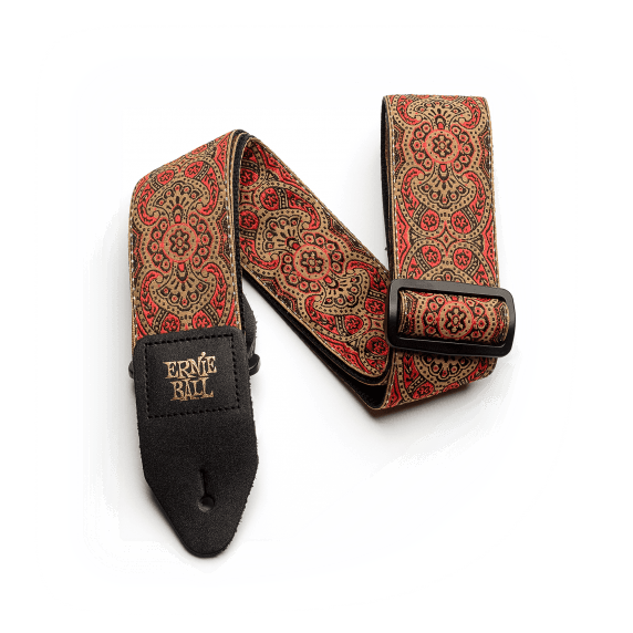 Ernie Ball Jacquard Guitar Strap - Crimson Paisley (P04162)