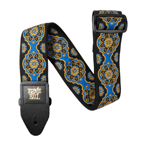 Ernie Ball Jacquard Guitar Strap - Kaleidoscope Blue (P05634)