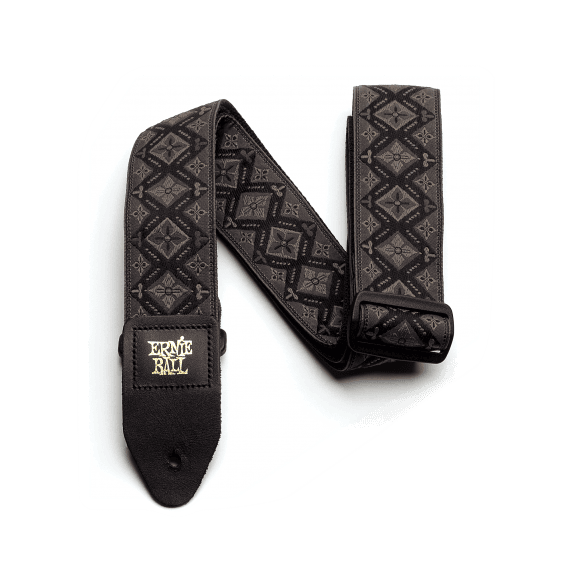 Ernie Ball Jacquard Guitar Strap - Regal Black (P04093)