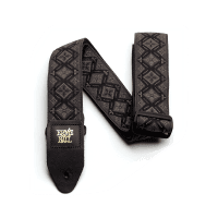 Ernie Ball Jacquard Guitar Strap - Regal Black (P04093)