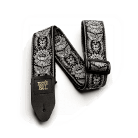 Ernie Ball Jacquard Guitar Strap - Silver Orleans (P04150)