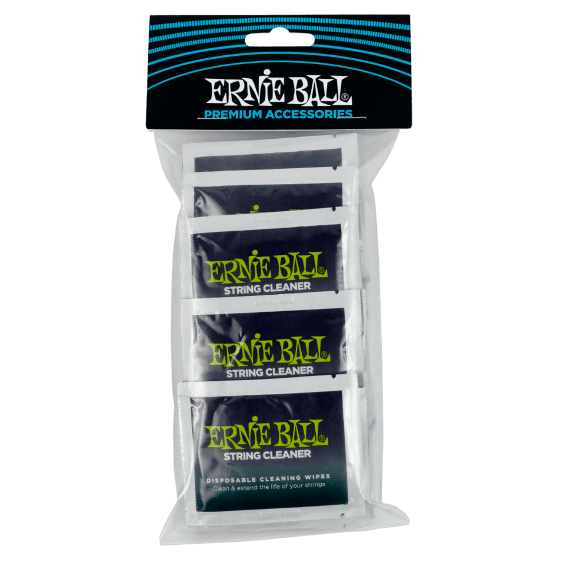 Ernie Ball P04249 Wonder Wipes String Cleaner Towelettes (20 Pack)