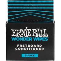 Ernie Ball P04276 Wonder Wipes Fretboard Conditioner 6 Pack