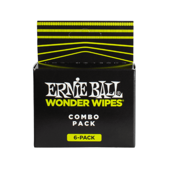 Ernie Ball P04279 Wonder Wipes Combo Multi 6 Pack