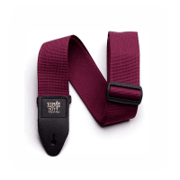 Ernie Ball PolyPro Electric and Bass Guitar Strap - Burgundy