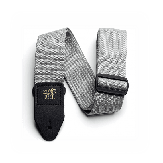 Ernie Ball PolyPro Electric and Bass Guitar Strap - Grey