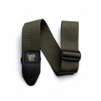 Ernie Ball PolyPro Electric and Bass Guitar Strap - Olive