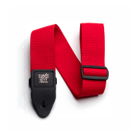 Ernie Ball PolyPro Electric and Bass Guitar Strap - Red