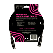 Ernie Ball Premium Braided XLR Microphone Cable - 1.52M (5ft)
