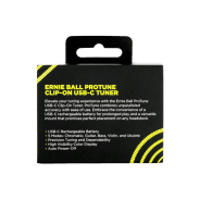 Ernie Ball Protune USB-C Rechargable Clip-on Tuner