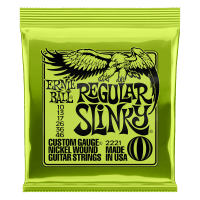 Ernie Ball Regular Slinky Nickel-Wound Electric Guitar Strings (10-46 Gauge)