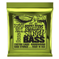 Ernie Ball Regular Slinky Short Scale Electric Bass Strings (45-105)