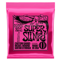 Ernie Ball Super Slinky Nickel-Wound Electric Guitar Strings (9-42 Gauge)