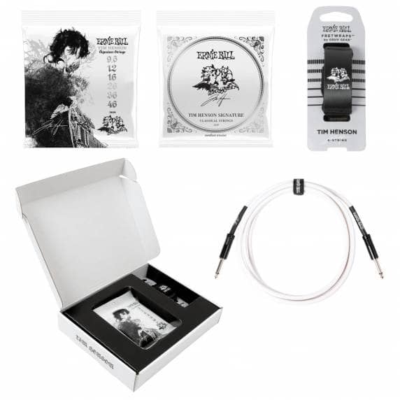 Ernie Ball Tim Henson Signature Strings and Accessories Bundle