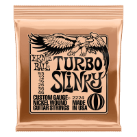 Ernie Ball Turbo Slinky Nickel-Wound Electric Guitar Strings (9.5-46 Gauge)