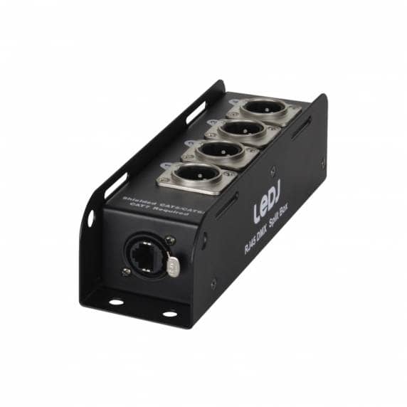 EtherCON to DMX Multicore Adaptor 3-Pin Male XLR Plugs