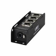 EtherCON to DMX Multicore Adaptor 3-Pin Male XLR Plugs