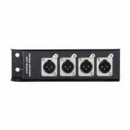 EtherCON to DMX Multicore Adaptor 3-Pin Male XLR Plugs