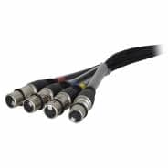 EtherCON to DMX Multicore Adaptor 5-Pin Female XLR Tails
