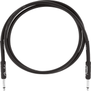 Fender 1.5M (5') Professional Series Instrument Cable, Straight/Straight, Black