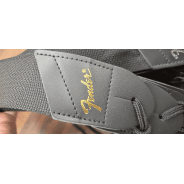 Fender 2" Pick'N'Strap Polypro Guitar Strap with Leather Ends (Silver Logo)