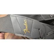 Fender 2" Pick'N'Strap Polypro Guitar Strap with Leather Ends (Silver Logo)