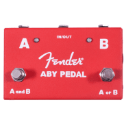 Fender 2-Switch ABY Guitar Switcher Pedal (Red)