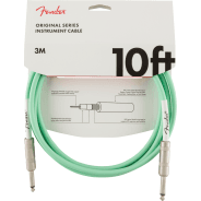 Fender 3M (10') Original Series Instrument Cable - Surf Green
